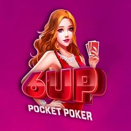 Logo of 6 Up Pocket Poker from FlipLuck at Baloo Casino