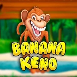 Banana Keno slot logo by Caleta Gaming at Baloo CasinoBanana Keno