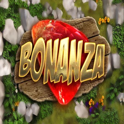 Bonanza slot logo by Big Time Gaming at Baloo CasinoBonanza