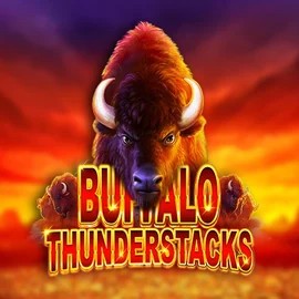 Buffalo Thunderstacks game by Amatic Industries – logo hosted on Baloo Casino