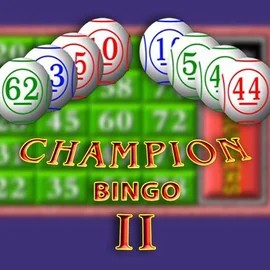 Champion Bingo II slot logo by FBM at Baloo CasinoChampion Bingo II