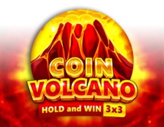 Logo of Coin Volcano from 3 Oaks Gaming at Baloo Casino