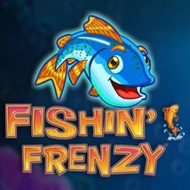 Fishin Frenzy slot logo by Blueprint Gaming at Baloo CasinoFishin Frenzy