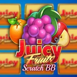Juicy Fruits Scratch BB slot logo by Barbara Bang at Baloo CasinoJuicy Fruits Scratch BB