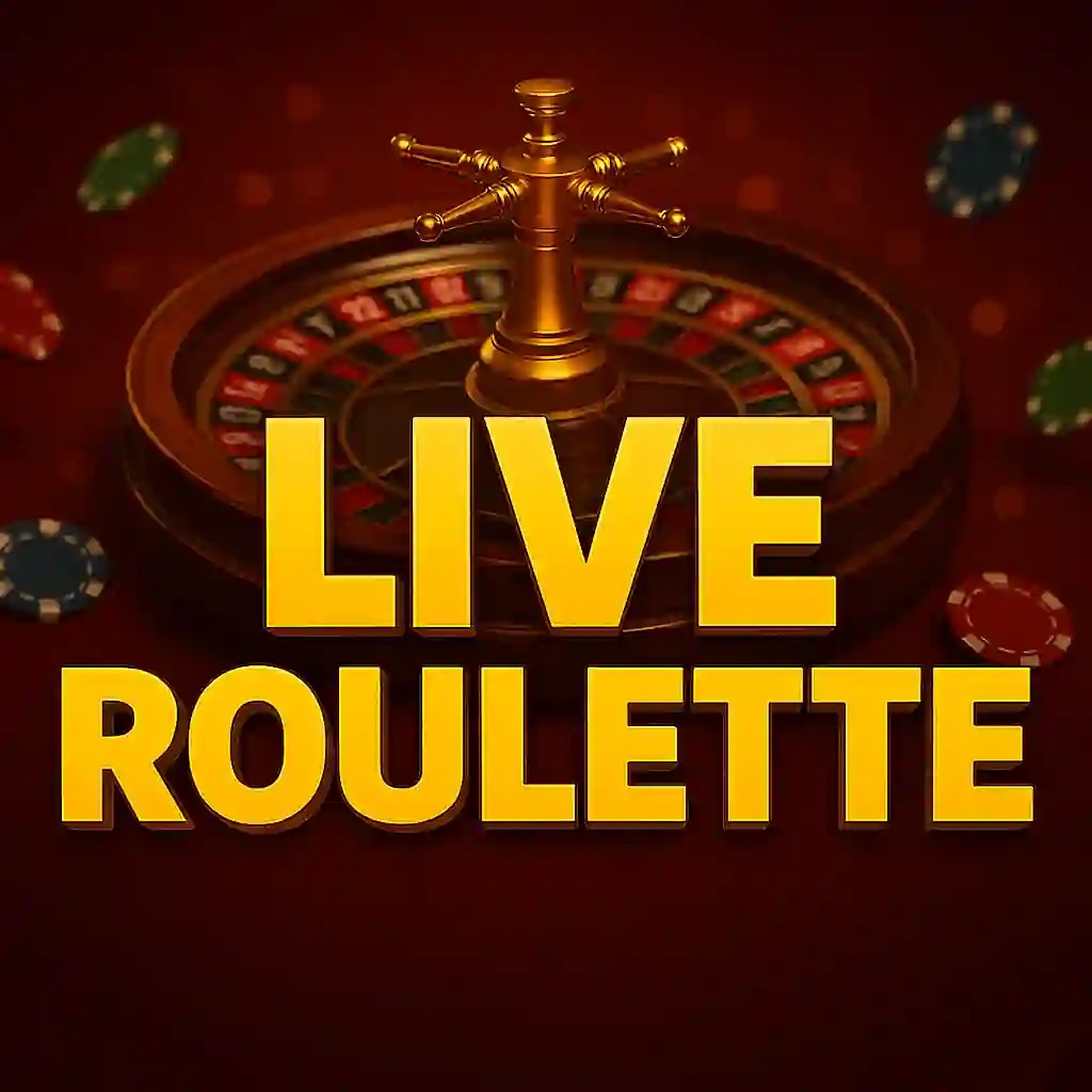 Live Roulette slot visual from Evolution available on baloo.com.gr