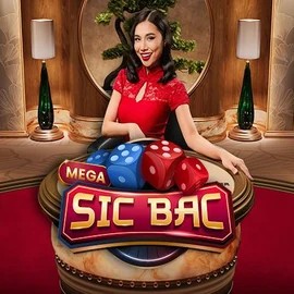 Mega Sic Bac slot logo by Pragmatic Play at Baloo Casino