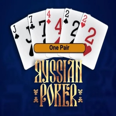 Russian Poker logo by OneTouch Games at Baloo Casino